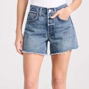 AGOLDE Parker Long Short: Vintage Cut Off Shorts Size 26